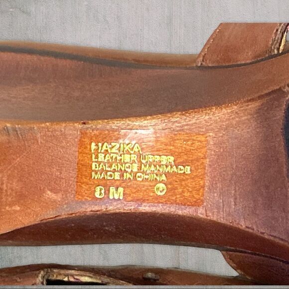 Kenzie Hazika Leather Slip on Sandals - Picture 8 of 8